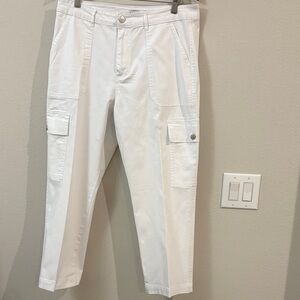 d. jeans Women's White Straight Leg Jeans